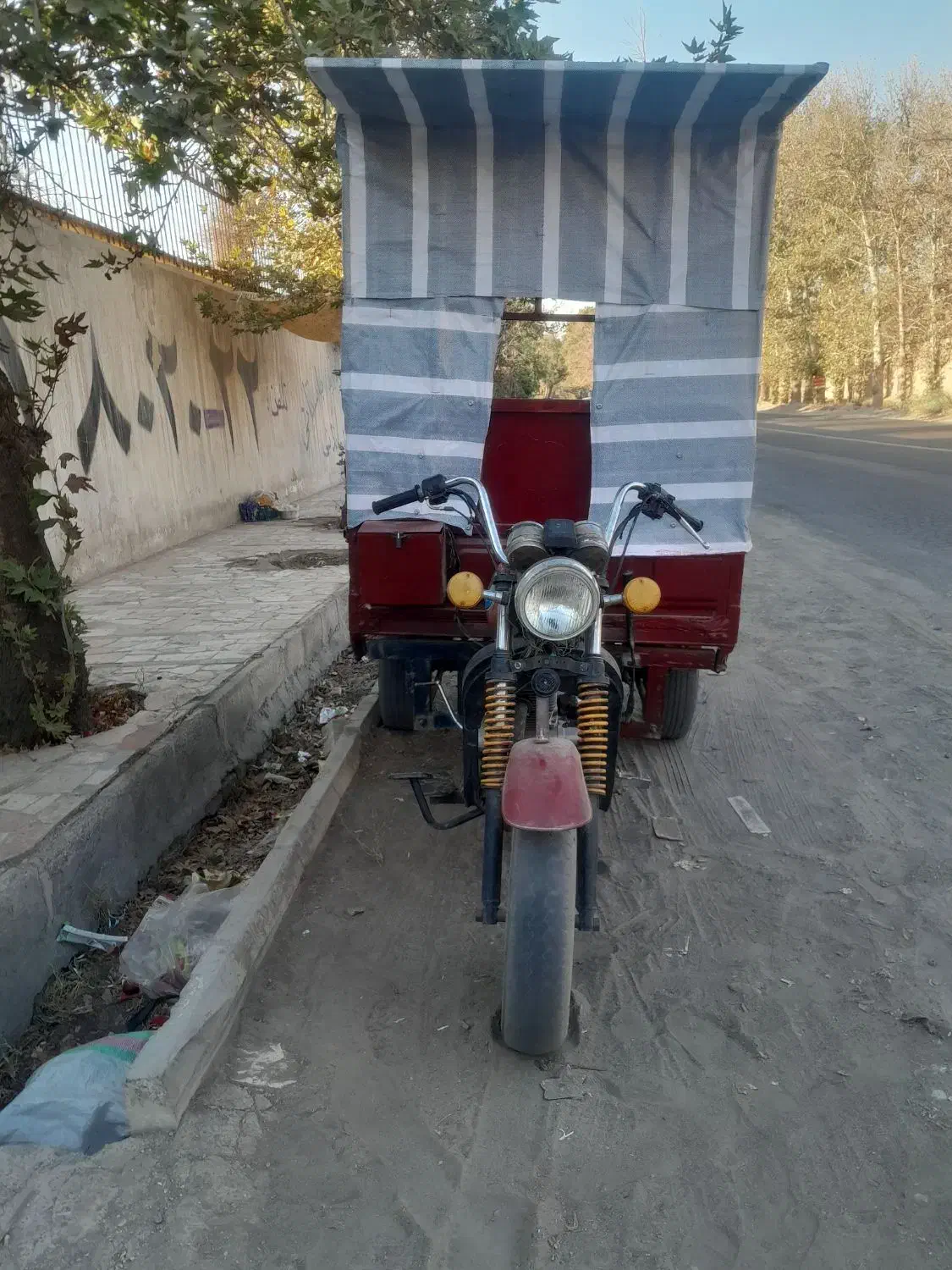 سه چرخ ۸۷|موتورسیکلت|چهارباغ, |دیوار