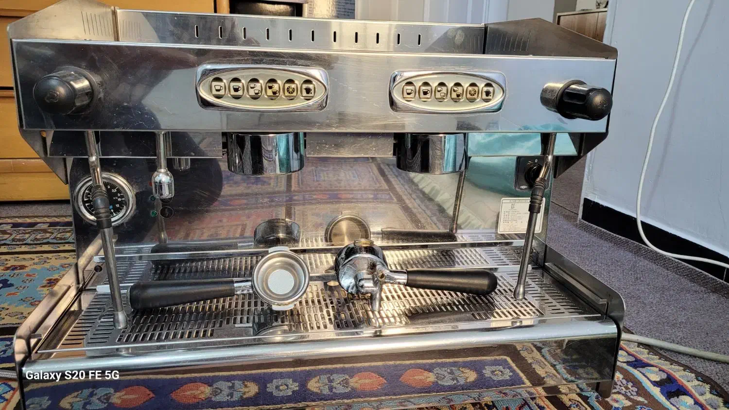 قهوه سازصنعتی SAB GOLLY   دوگروپ ایتالیایی 201|سماور، چای‌ساز، قهوه‌ساز|دوگنبدان, |دیوار