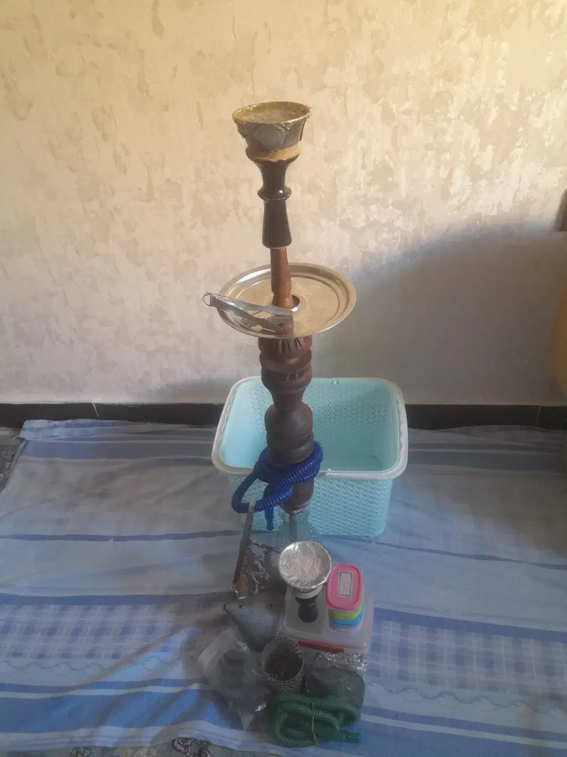 قلیان چوبی|کلکسیون و سرگرمی|مهاباد (آذربایجان غربی), |دیوار