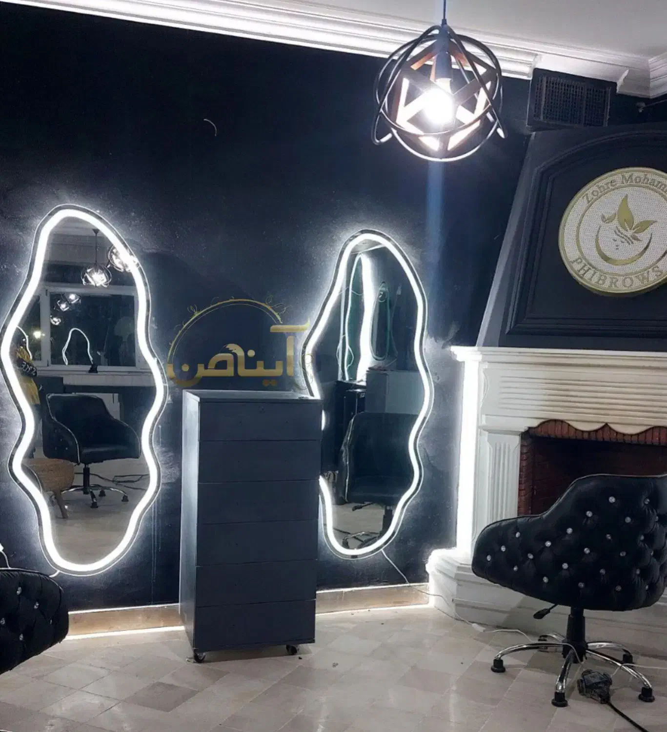 آینه آرایشگاه و مزون قدی تولیدی مشهد|آینه|مشهد, حجت|دیوار