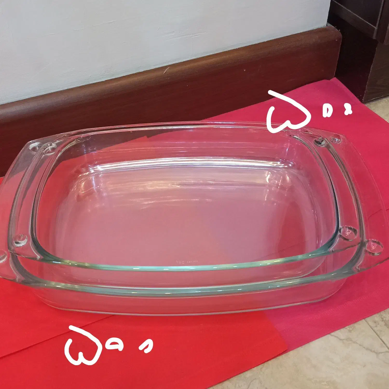 ظرف ظروف تابه پیرکس دکمه ای کاسه دیس مرغ خوری|ظروف سرو و پذیرایی|تهران, صادقیه|دیوار