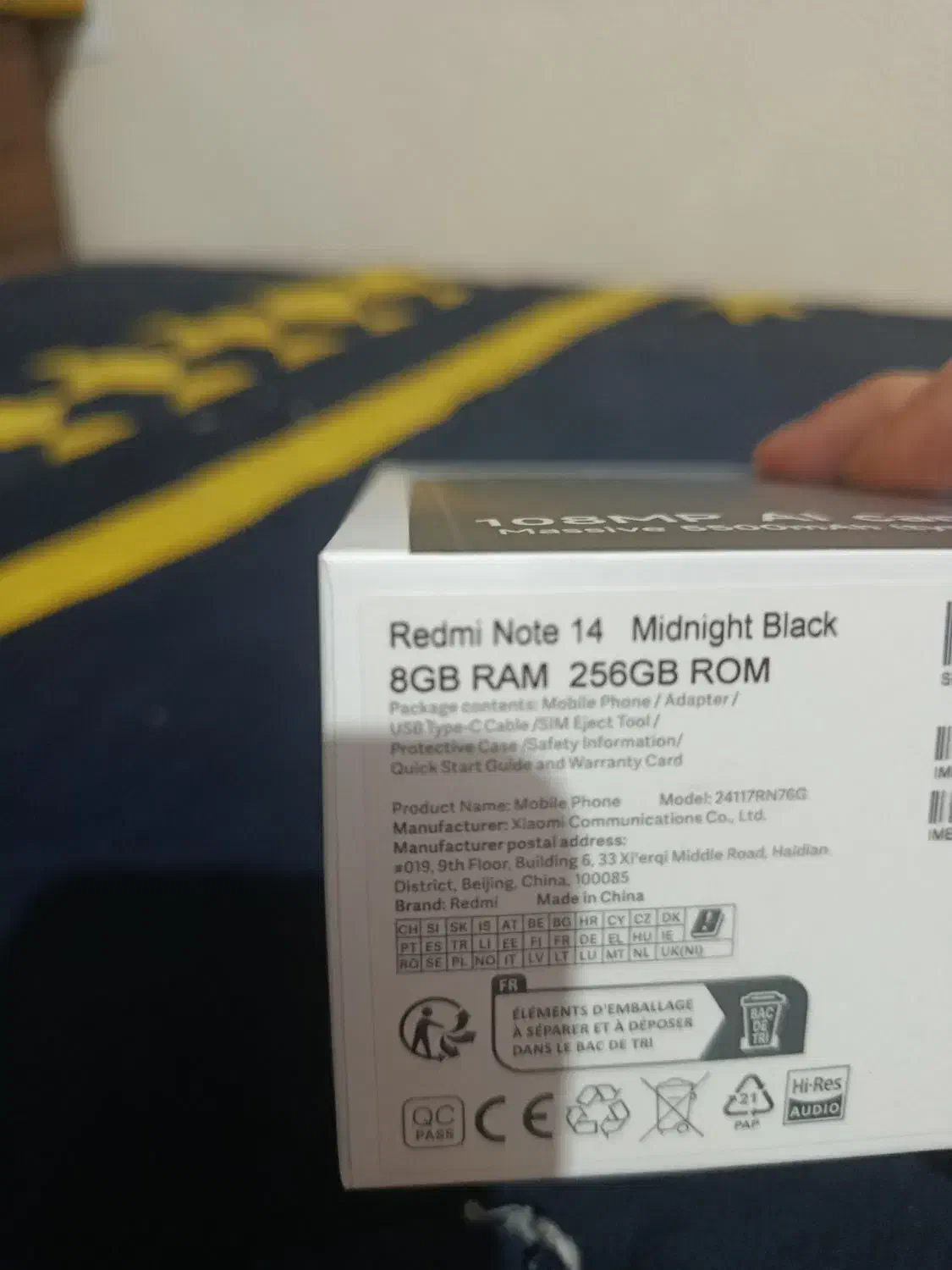 شیامی ردمی نوت ۱۴ در حد نو|موبایل|شاهین‌شهر, طالقانی|دیوار