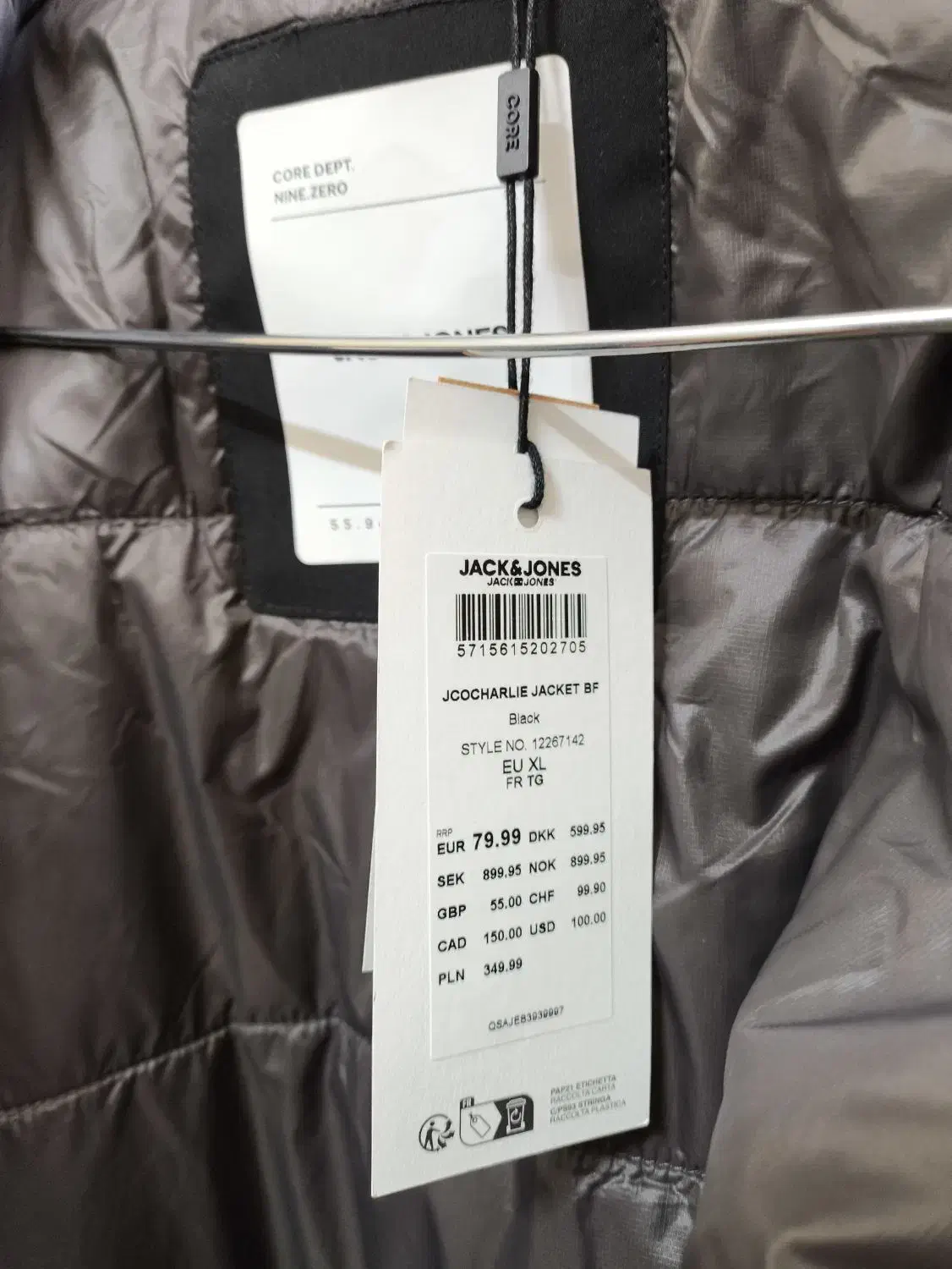 کاپشن خارجی Jack and Jones|لباس|شاهین‌شهر, دهخدا|دیوار
