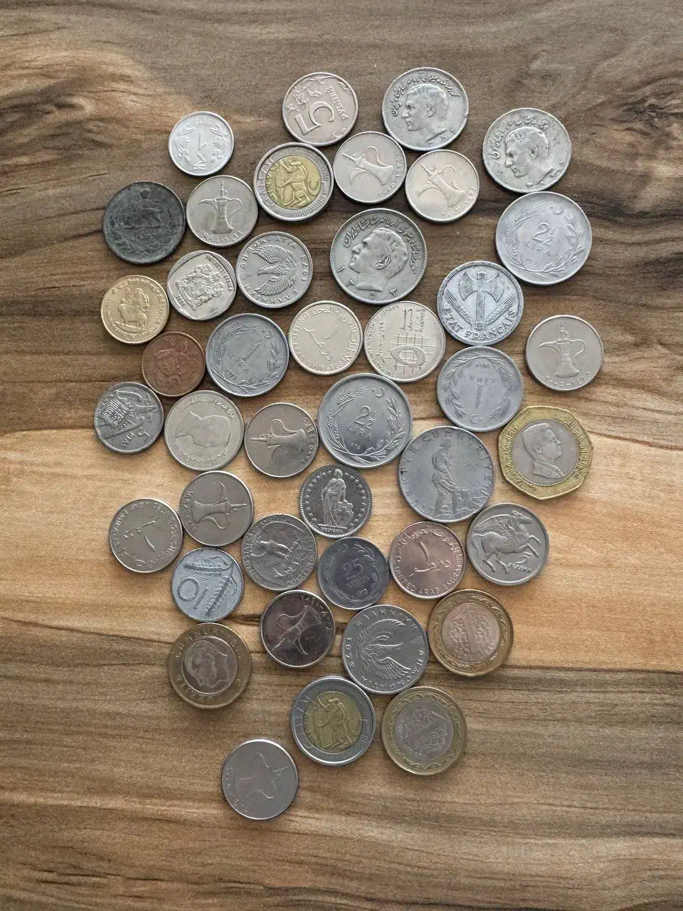 سکه های کشورهای مختلف و پهلوی|کلکسیون سکه، تمبر، اسکناس|کرج, گلشهر|دیوار