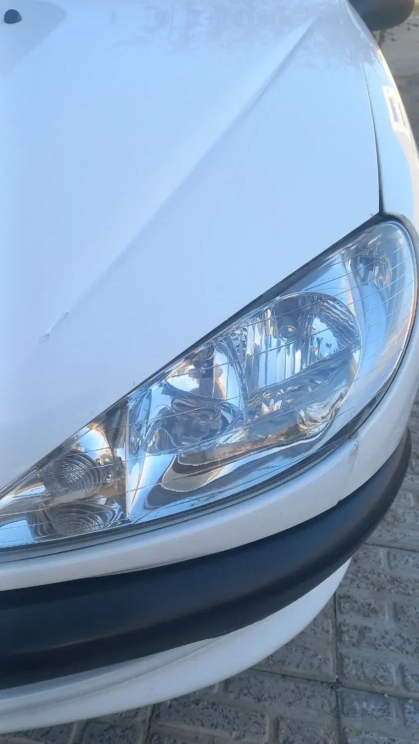 چراغ جلو جفت ۲۰۶ همراه لامپ اصلی|قطعات یدکی و لوازم جانبی|سلماس, |دیوار