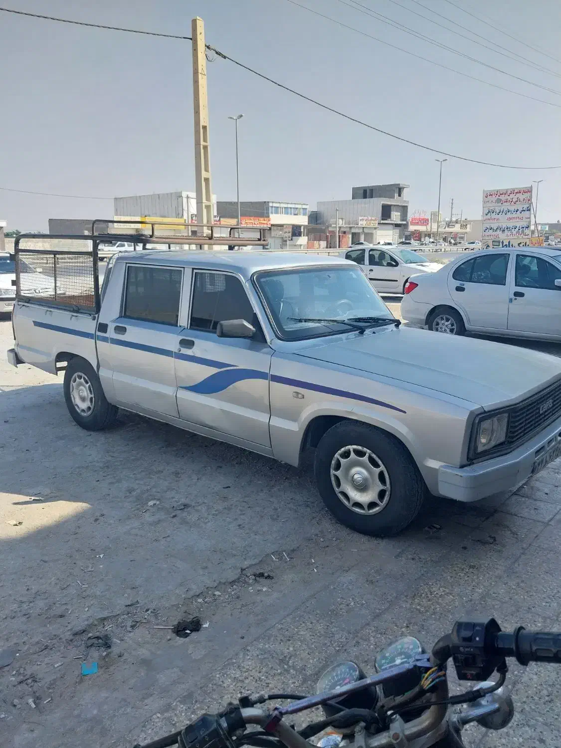 مزدا دوکابین مدل ۹۶ معاوضه بانیسان مدل ۹۰ به بالا|خودرو سواری و وانت|بوشهر, |دیوار