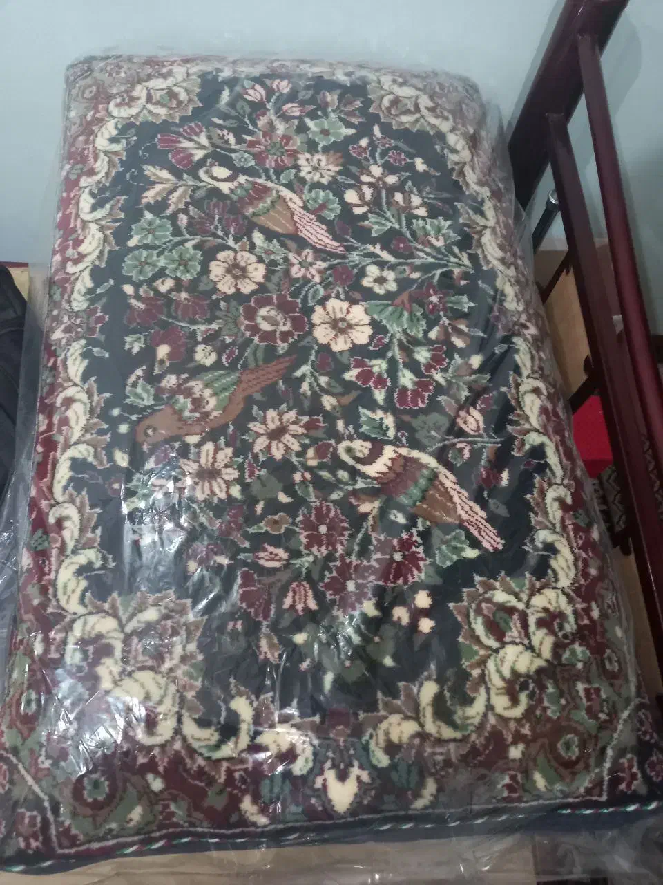 پشتی فرش ماشینی نو|فرش|کرمان, |دیوار