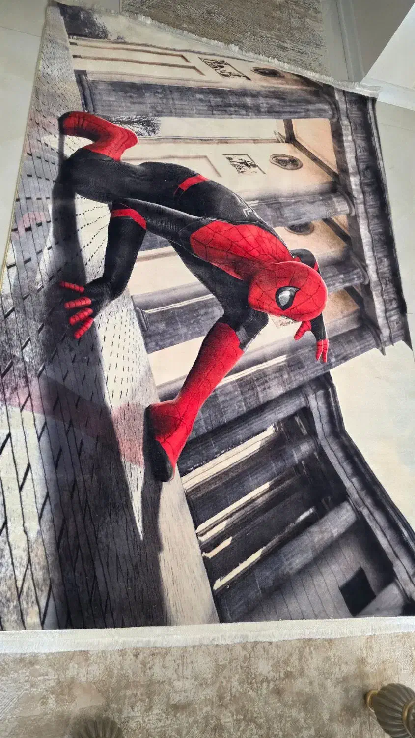 فرش کودک ۴ متری اسپایدرمن|فرش|تهران, شهرک گلها|دیوار