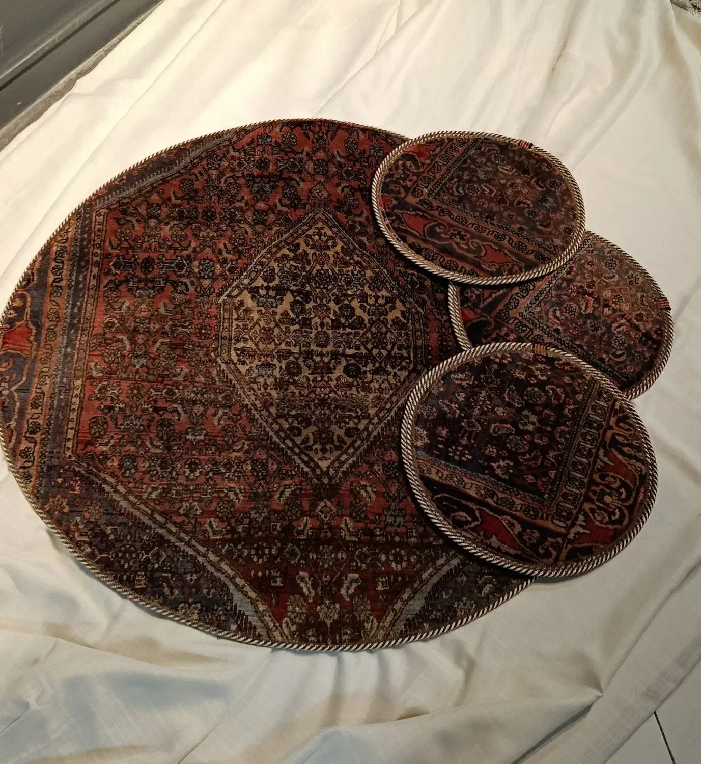 تولیدی فقط با فرش دستبافت،گلدان با فرش دستبافت|فرش|کرج, عظیمیه|دیوار