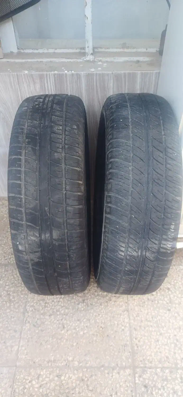 دو عدد لاستیک پراید|قطعات یدکی و لوازم جانبی|تربتحیدریه, پایانه مسافربری تربت حیدریه|دیوار