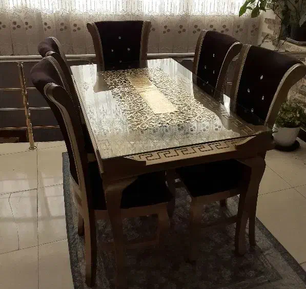 میز ناهار خوری|میز و صندلی غذاخوری|ایلام, |دیوار