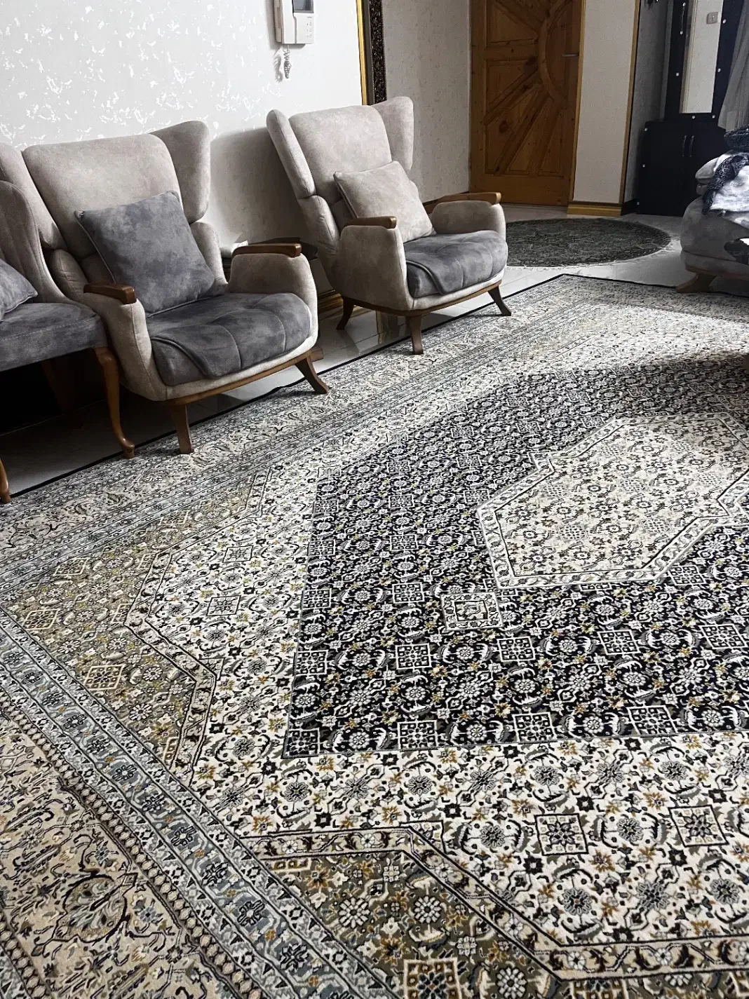 فرش ماشینی ۱۲متری|فرش|ملارد, |دیوار