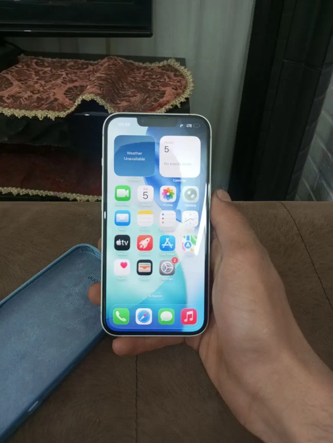 آیفون 13نرمال سفید درحد|موبایل|قم, تولید دارو و یخچال|دیوار