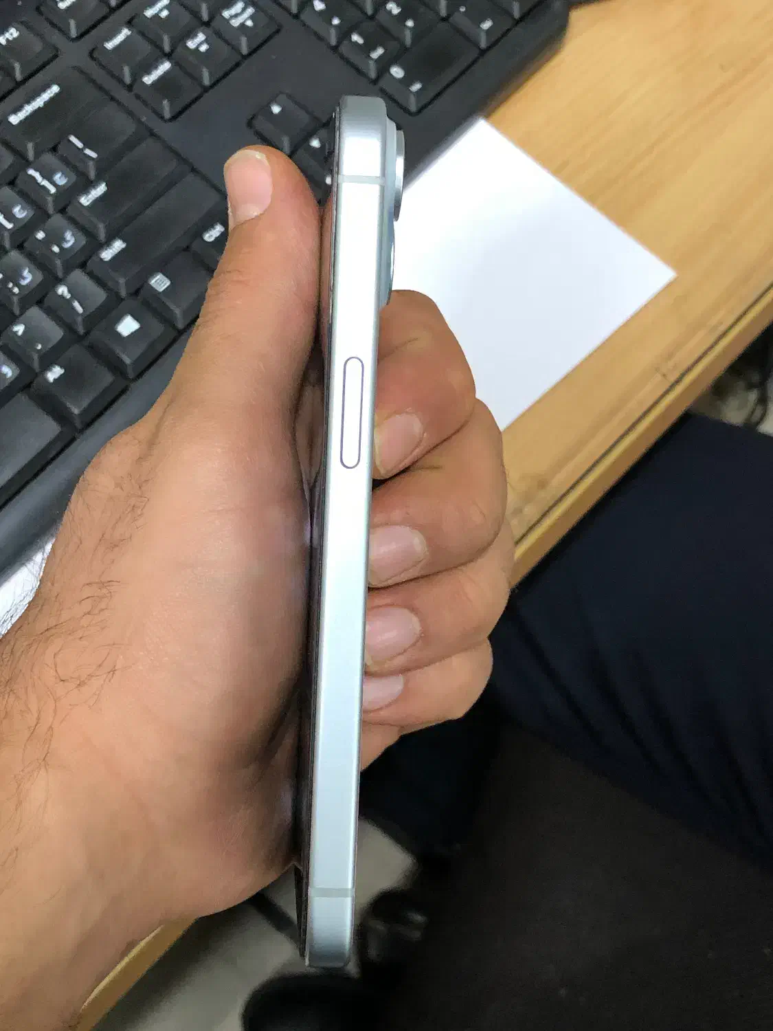 آیفون ۱۵ نرمال آبی یخی (ریجستر شده)|موبایل|تهران, فتح|دیوار