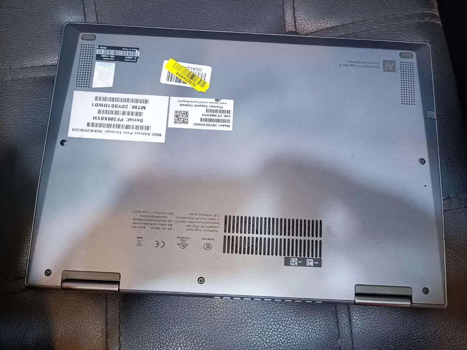 لپ تاب lenevo x1 yoga gen 6|رایانه همراه|قم, صفائیه|دیوار