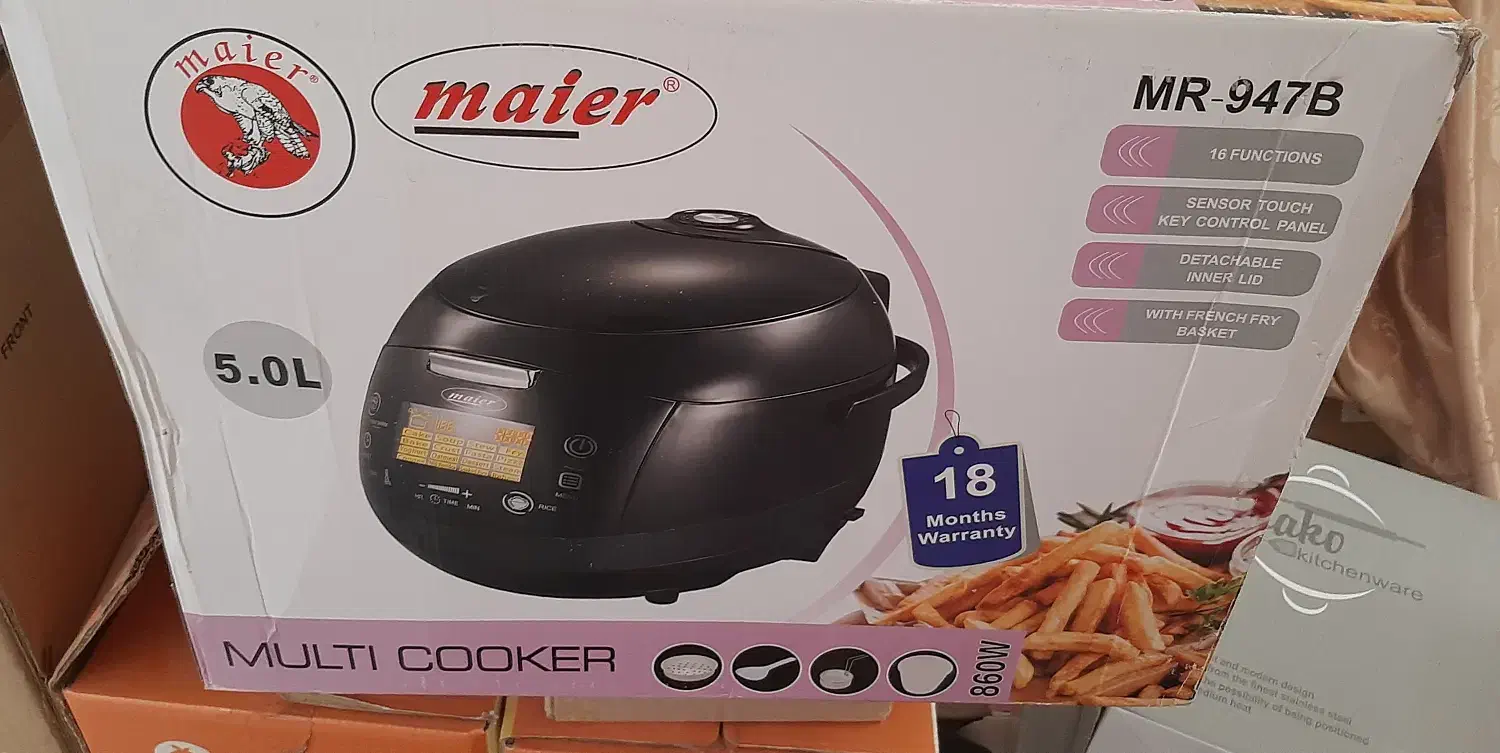 فروش فوری زیر قیمت بازار پلوپز چند کاره مایر آکبند|اجاق گاز و لوازم برقی پخت‌وپز|اصفهان, دانشگاه اصفهان|دیوار