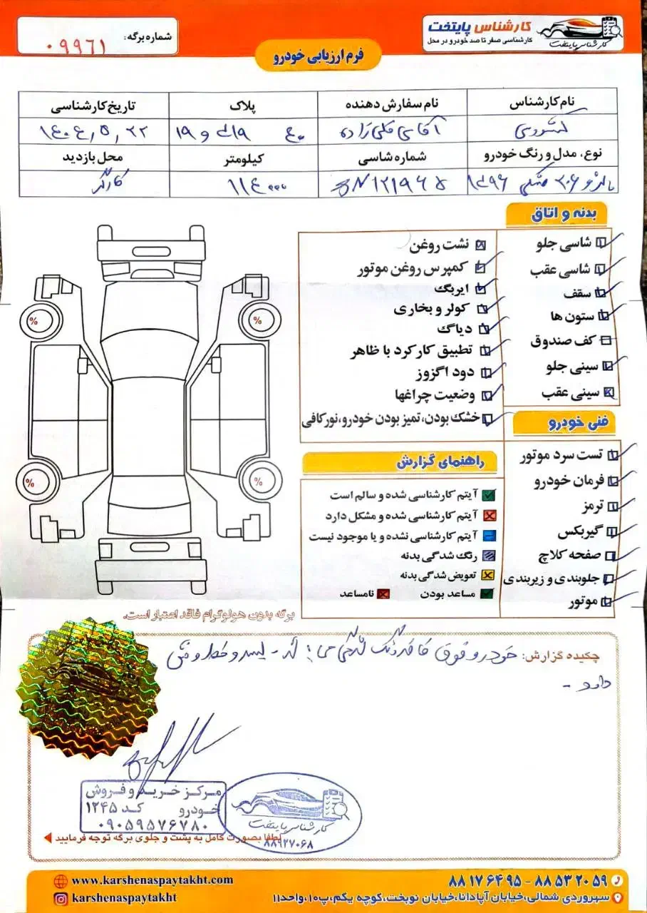 ۲۰۶ تیپ۵ مدل ۹۶|خودرو سواری و وانت|احمدآبادمستوفی, |دیوار