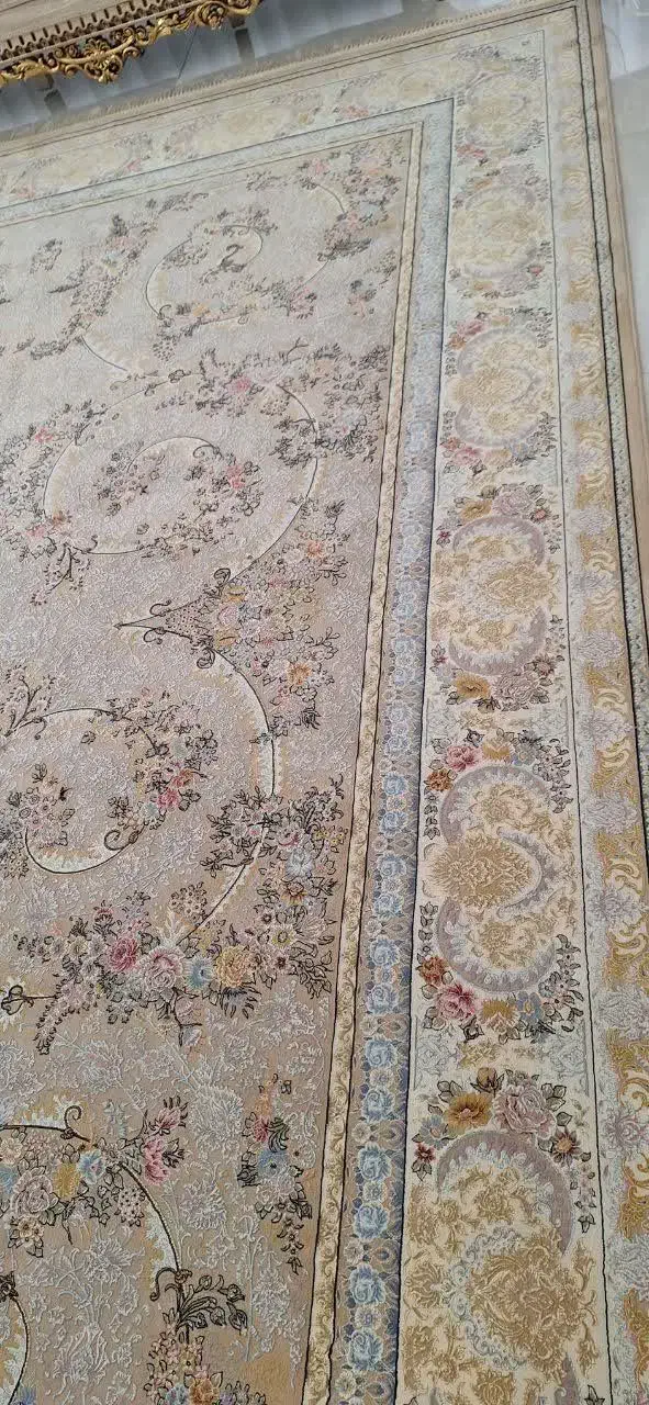 یک فرش ۱۲ متری با فرش قطر۱ ۱۵۰۰ شانه با تراکم ۴۵۰۰|فرش|ری, حمزهآباد|دیوار