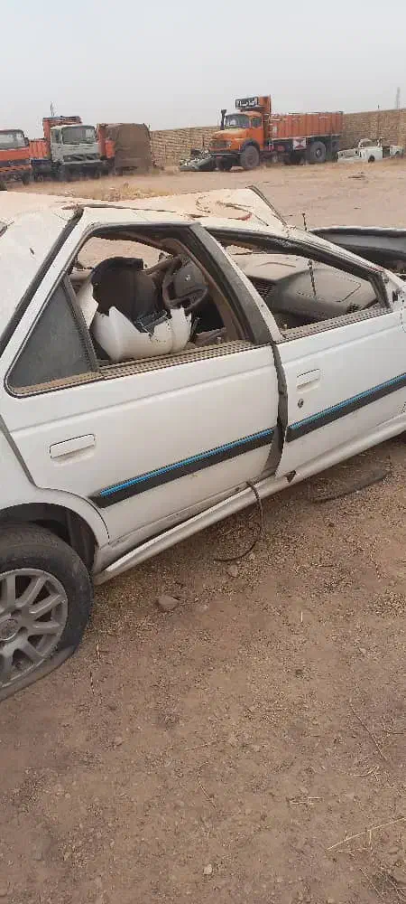 خودرو تصادفی پارس 96 ty5|خودرو سواری و وانت|رامند, |دیوار