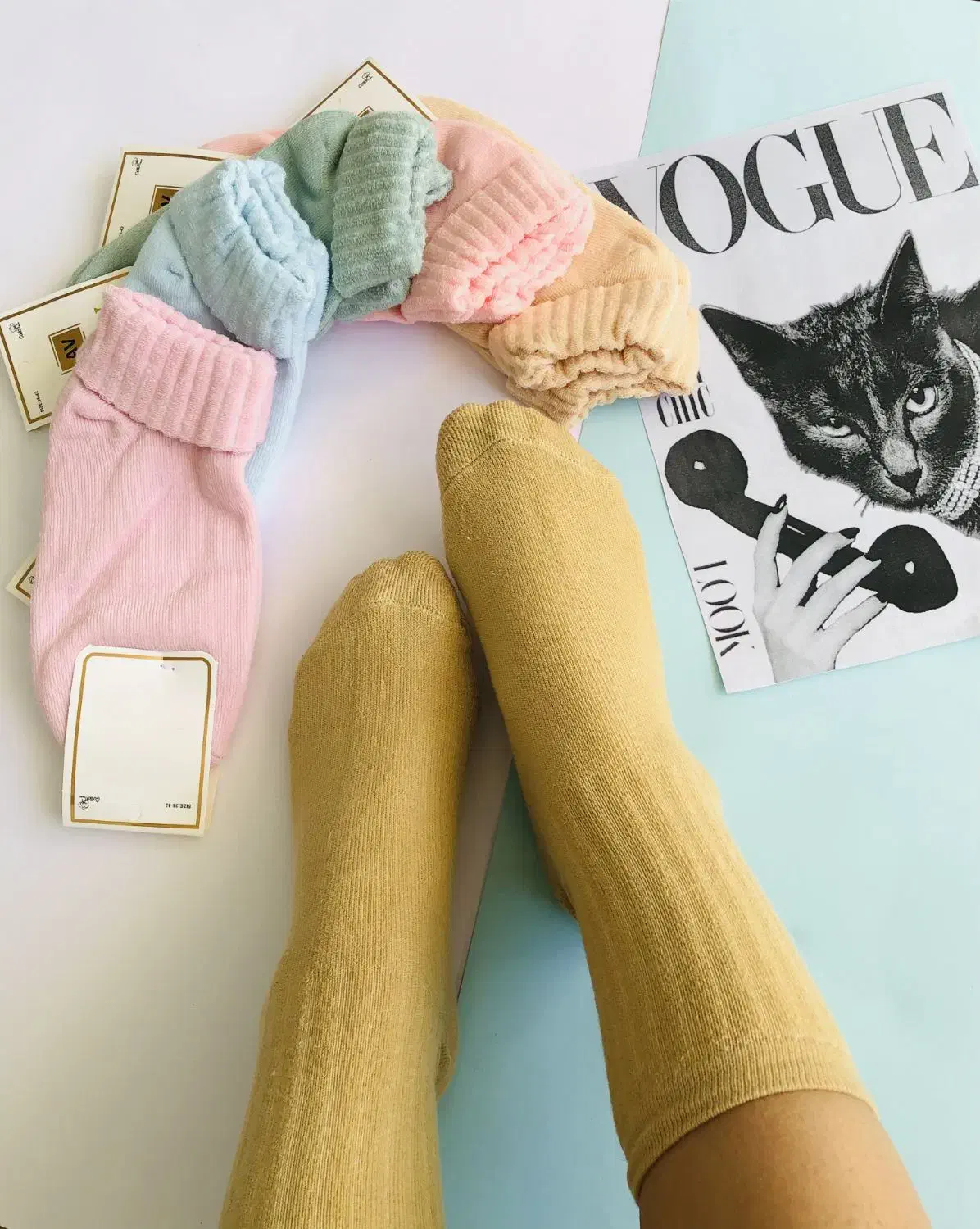 حولهای/جورابلببرگردزنانهزمستانه/پخشوتولید|لباس|قائمشهر, |دیوار