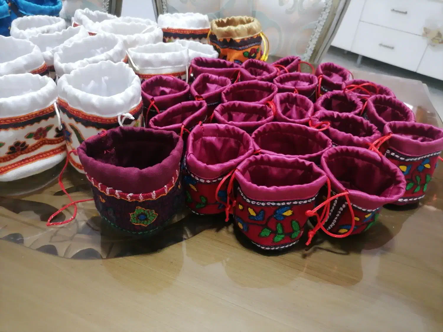 مفشو پته در رنگها و سایزهای مختلف|صنایع دستی و سایر لوازم تزئینی|کرمان, |دیوار