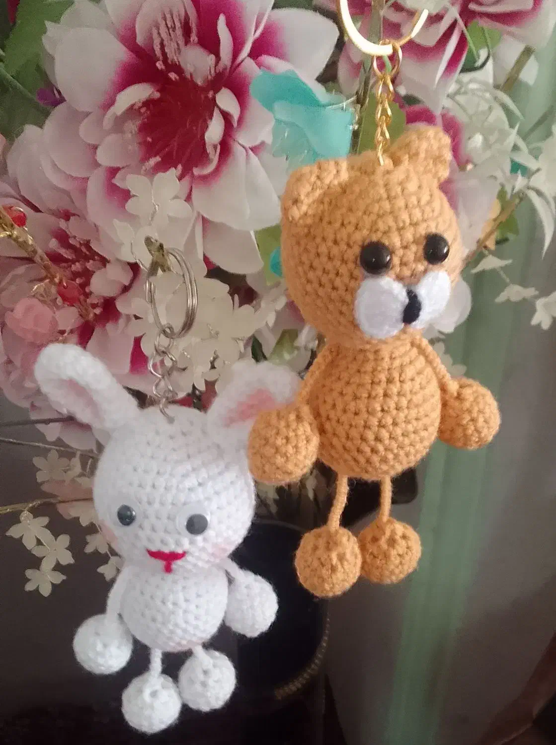 جاکلیدی بافتنی|زیورآلات و اکسسوری|انار, |دیوار