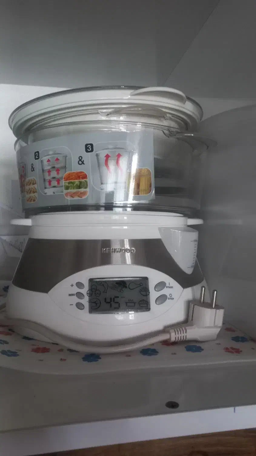 سرخ کن وبخارپز کنوود|اجاق گاز و لوازم برقی پخت‌وپز|یزد, |دیوار