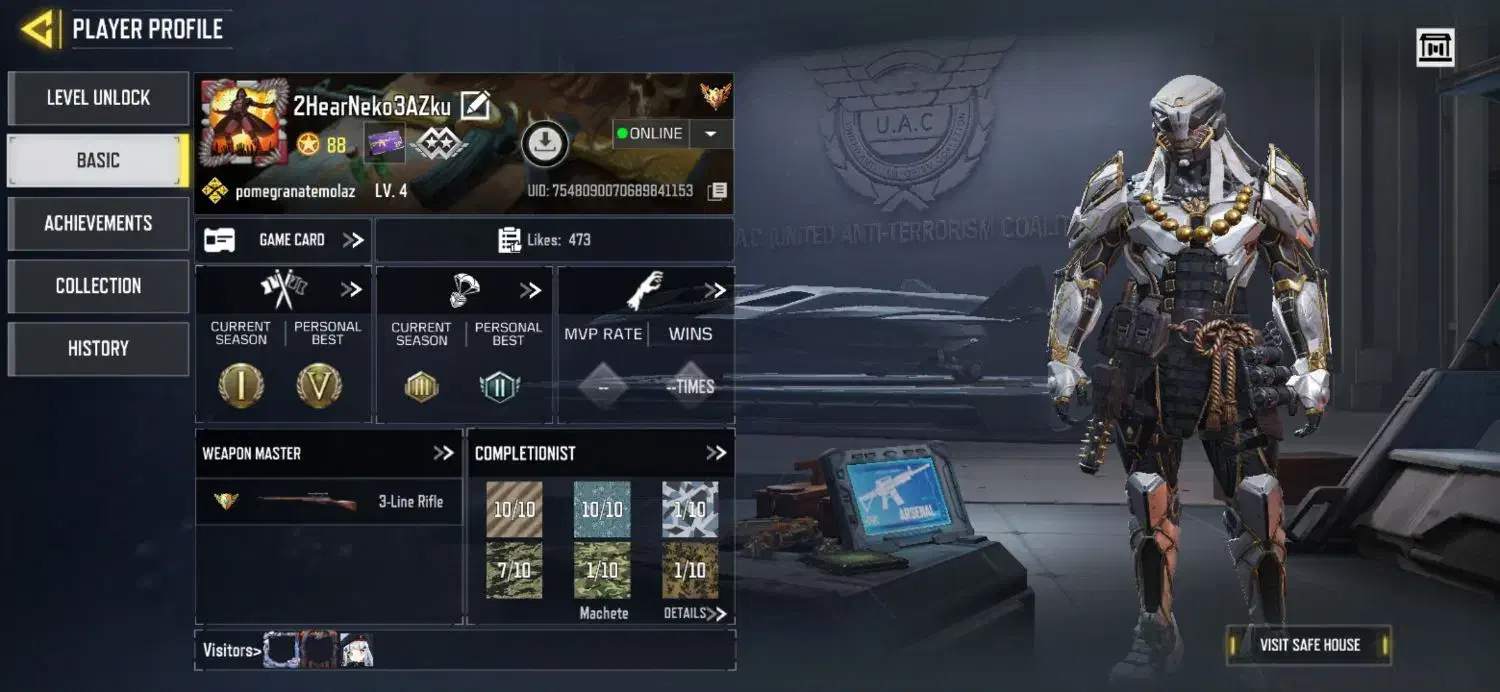 اکانته کالاف لول88|کنسول، بازی ویدئویی و آنلاین|کاشمر, |دیوار