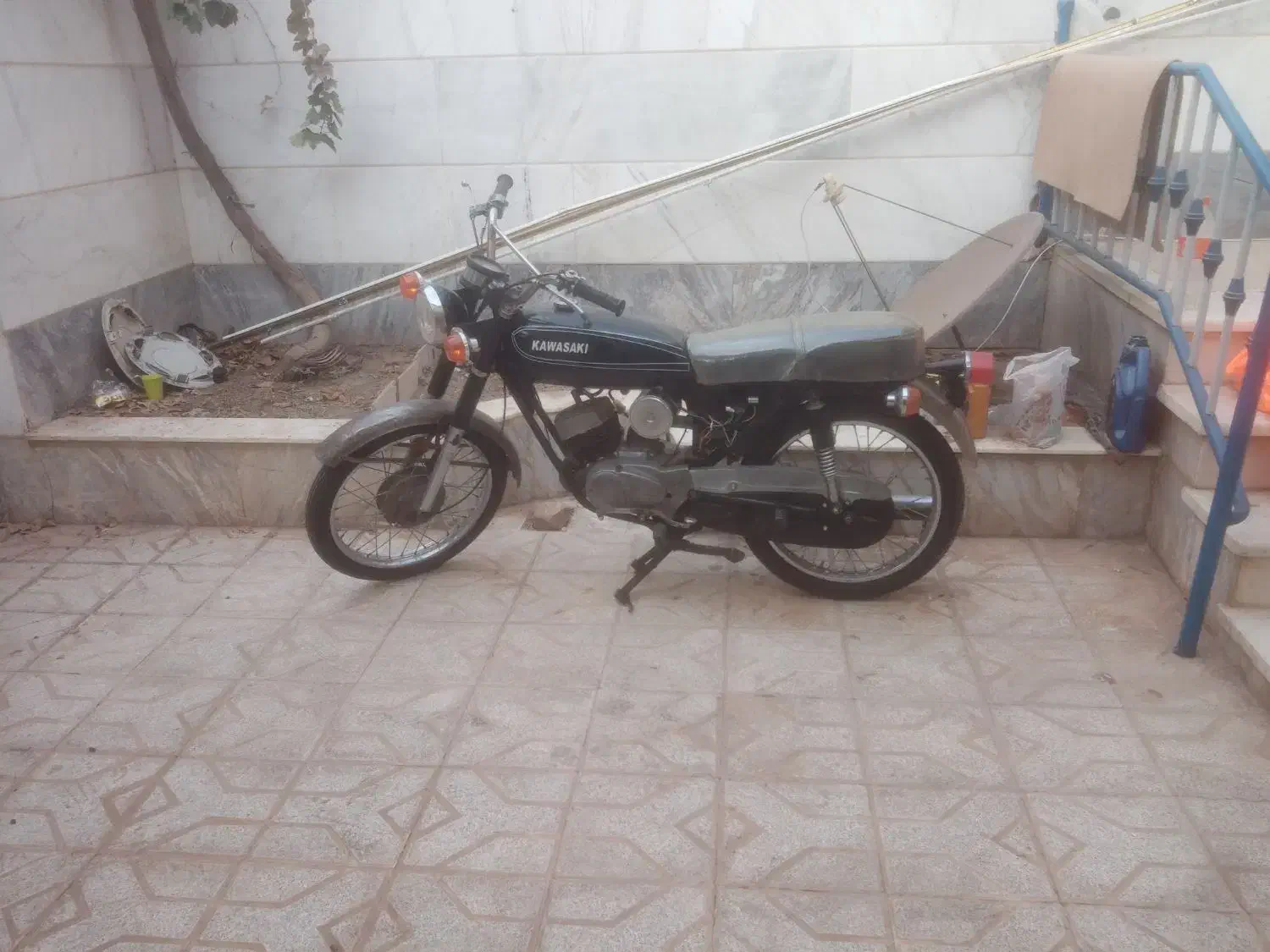 موتور کاوازاکی 100 5 دنده|موتورسیکلت|سبزوار, قاضی زاد|دیوار