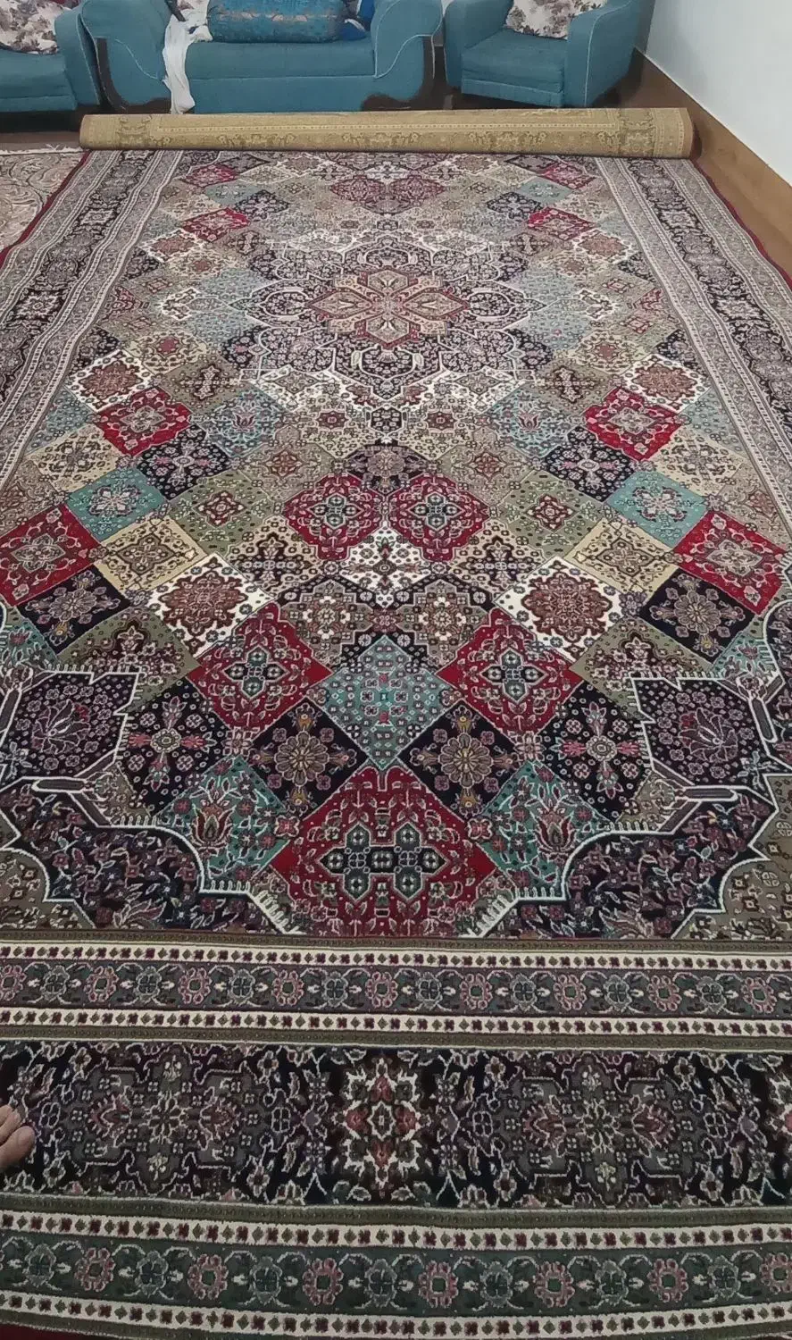 فرش ۱۵متری درحدنو وتمیز|فرش|شیراز, گویم|دیوار