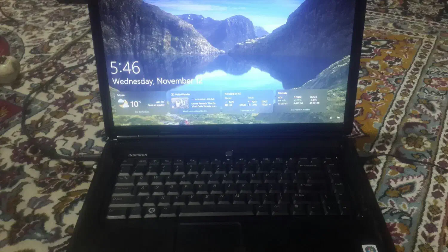 لبتاپ دل DELL inspiron 1545|رایانه همراه|تهران, شمشیری|دیوار