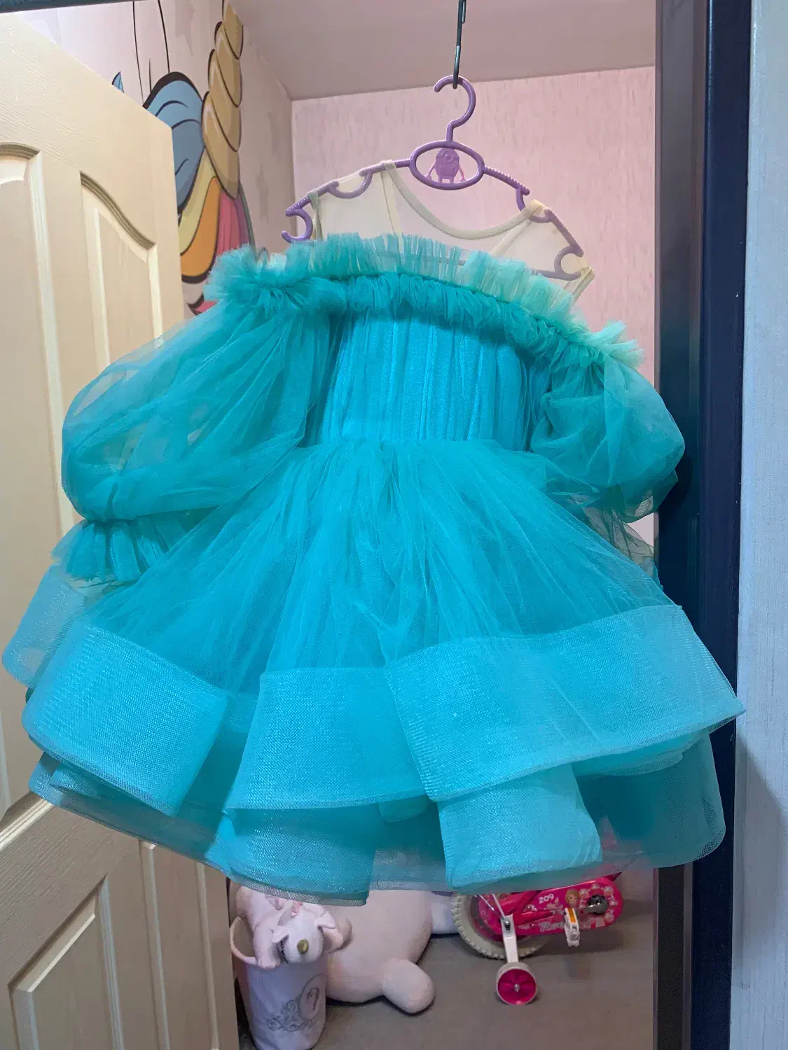 لباس مجلسی دخترانه|کفش و لباس بچه|اصفهان, قلعه طبره|دیوار