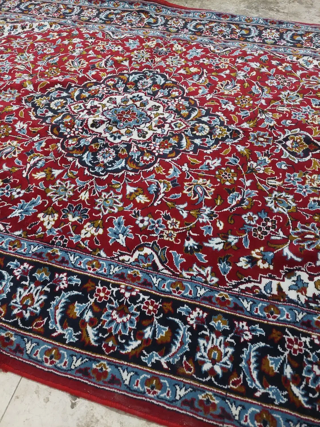 فرش ماشینی دو عدد|فرش|ارومیه, |دیوار