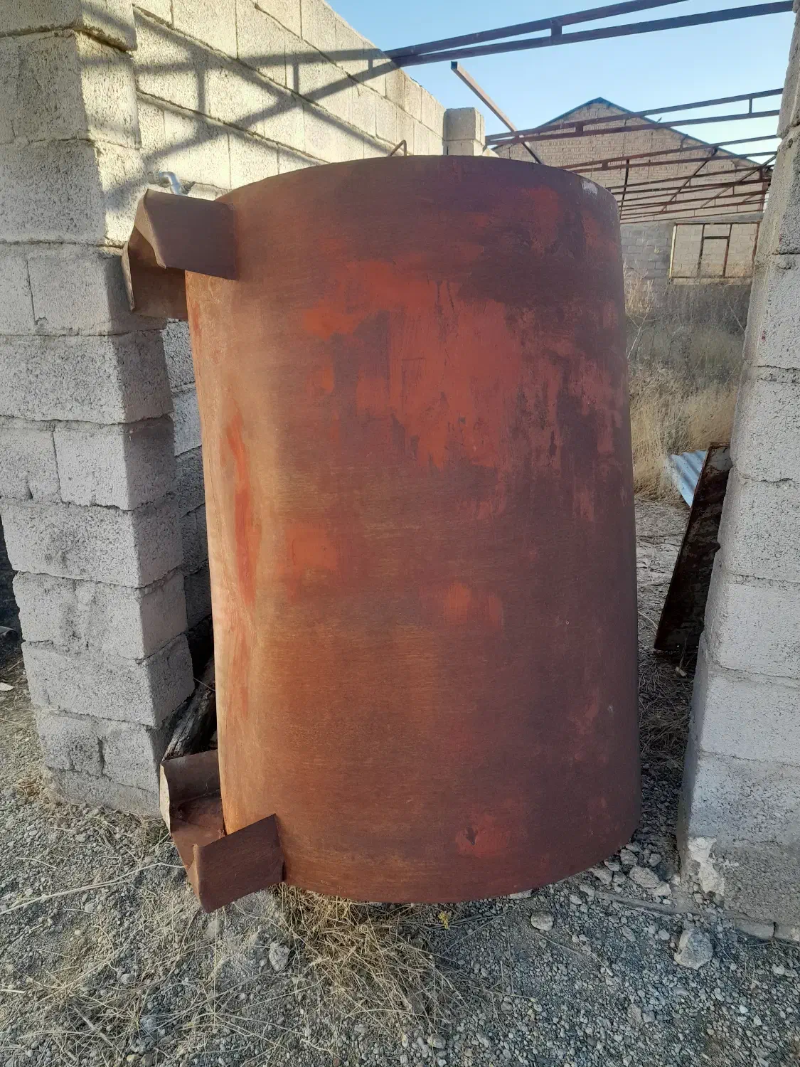 تانکر سوخت و آب ۱۰۰۰لیتری ۲عدد|مصالح و تجهیزات ساختمان|تکاب, |دیوار