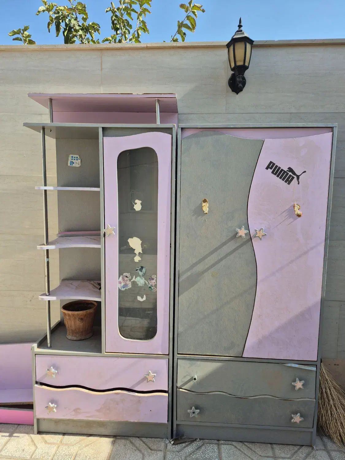 کمد بچه|تخت و سرویس خواب|قائن, |دیوار