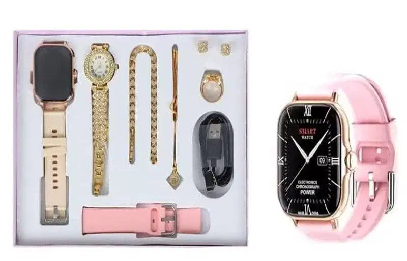 ست جذاب ساعت هوشمند برای بانوان با سلیقه|ساعت|چابهار, |دیوار