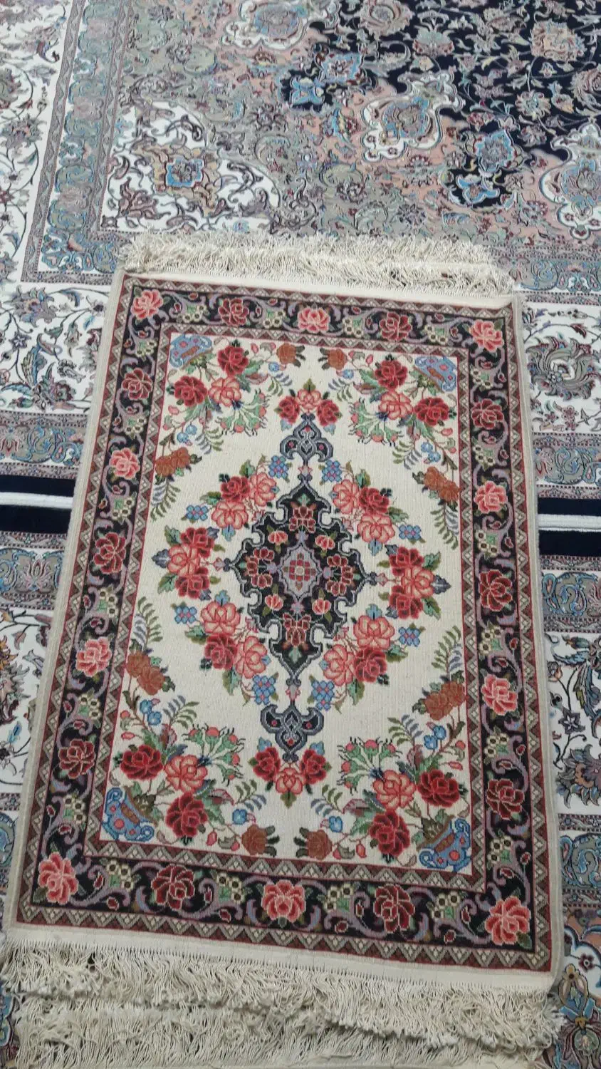 فرش دستباف بافت|پشتی|همدان, |دیوار