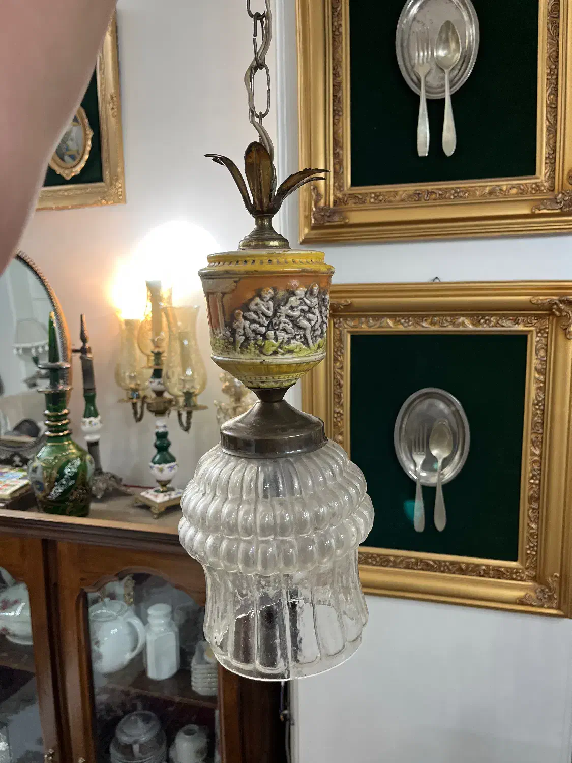 لوستر قدیمی|لوستر و چراغ آویز|تهران, امیریه|دیوار