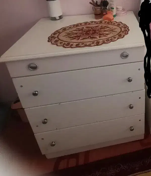 تخت خواب دونفره کار کرده|تخت و سرویس خواب|شهرضا, |دیوار