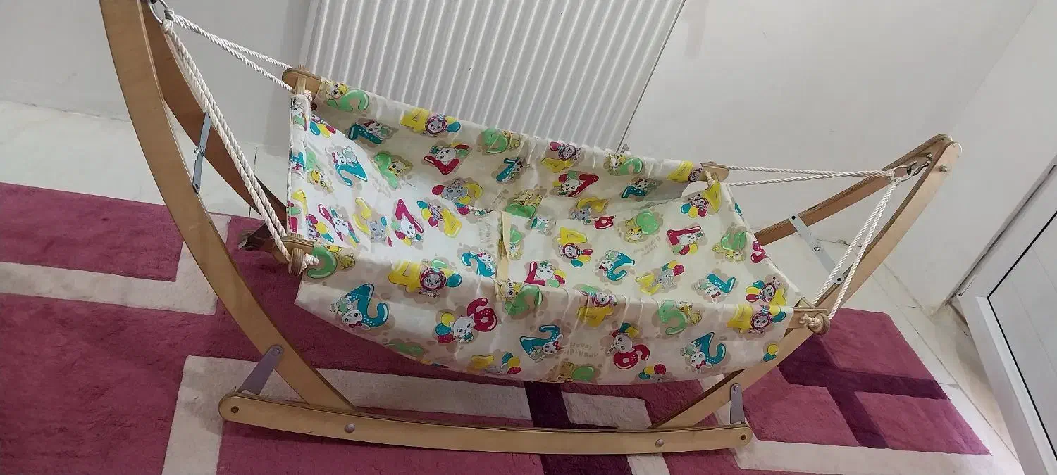 گهواره نوزاد قابل حمل|تخت و صندلی بچه|قزوین, |دیوار