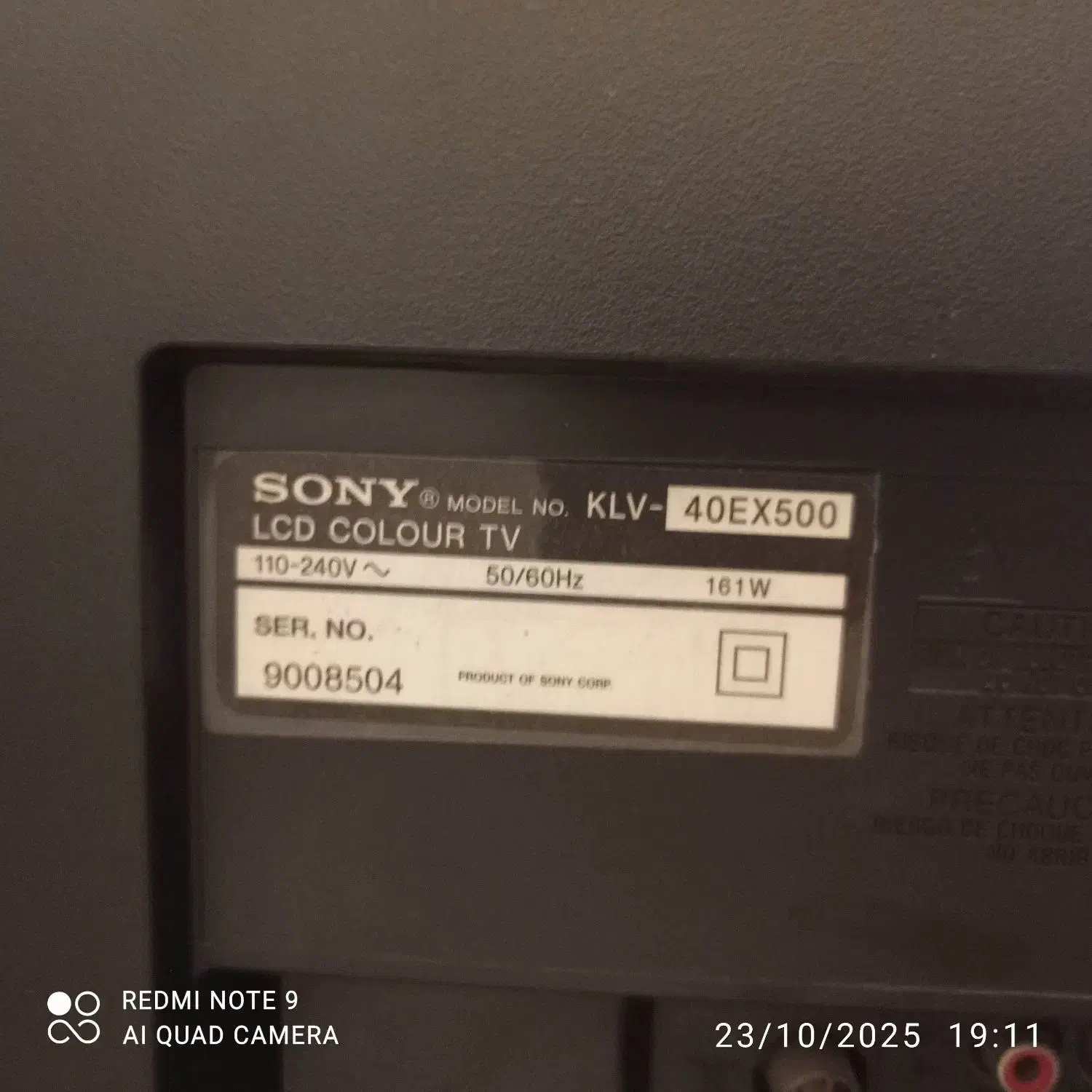 SONY BRAVIA 40EX500|تلویزیون و پروژکتور|تهران, بروجردی|دیوار