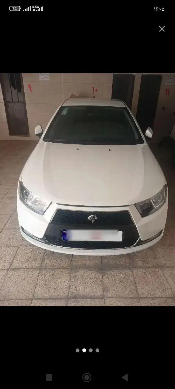 دنا پلاس ۶دنده سفید|خودرو سواری و وانت|ایلام, |دیوار