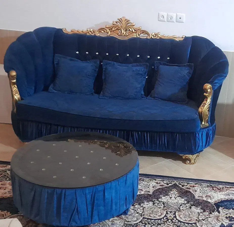 مبل 7 نفره سالم|مبلمان خانگی و میز عسلی|خواف, |دیوار