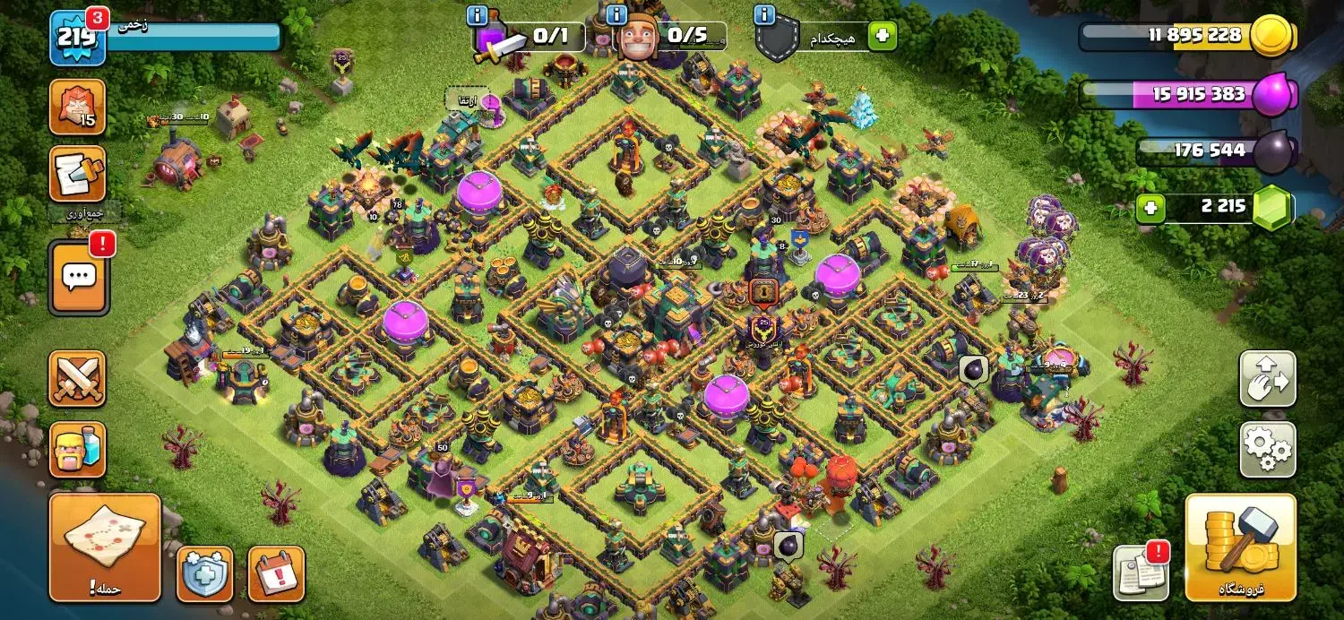 کلش اف کلز تان۱۴ و کلش رویال|کنسول، بازی ویدئویی و آنلاین|اسلام‌شهر, شهرک سعیدیه|دیوار