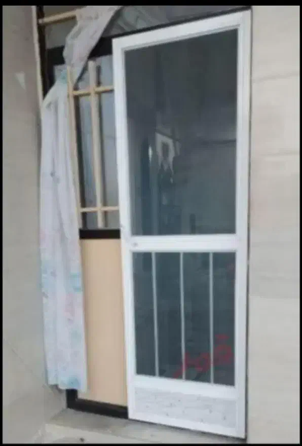 توری درب و پنجره ثابت کشویی پلیسه ریلی|مصالح و تجهیزات ساختمان|شاهرود, |دیوار