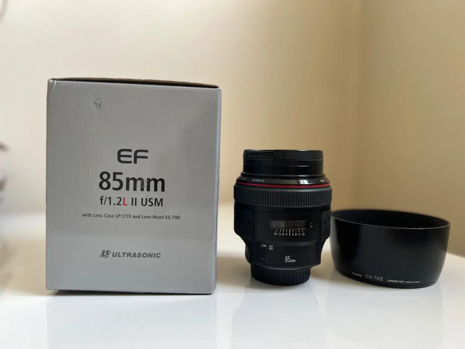 لنز کانن Canon EF 85mm f/1.2L II USM|دوربین عکاسی و فیلم‌برداری|اصفهان, باغ زرشک|دیوار