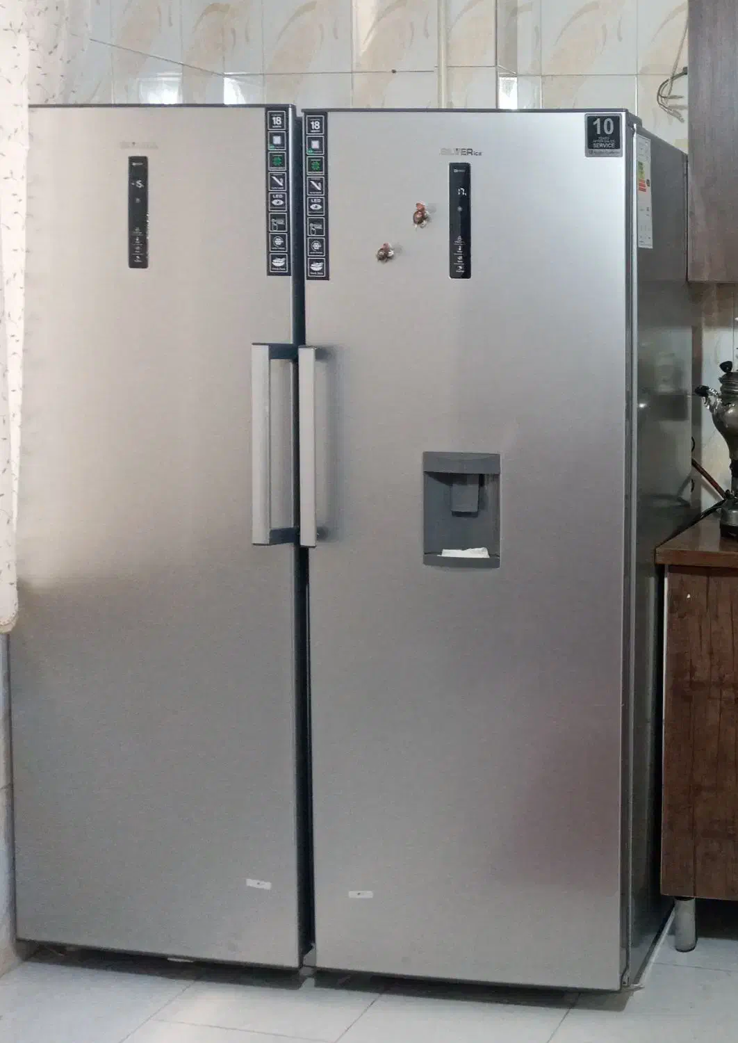 فروش یخچال دوقلوی سیلور|یخچال و فریزر|پردیس, فاز ۵|دیوار