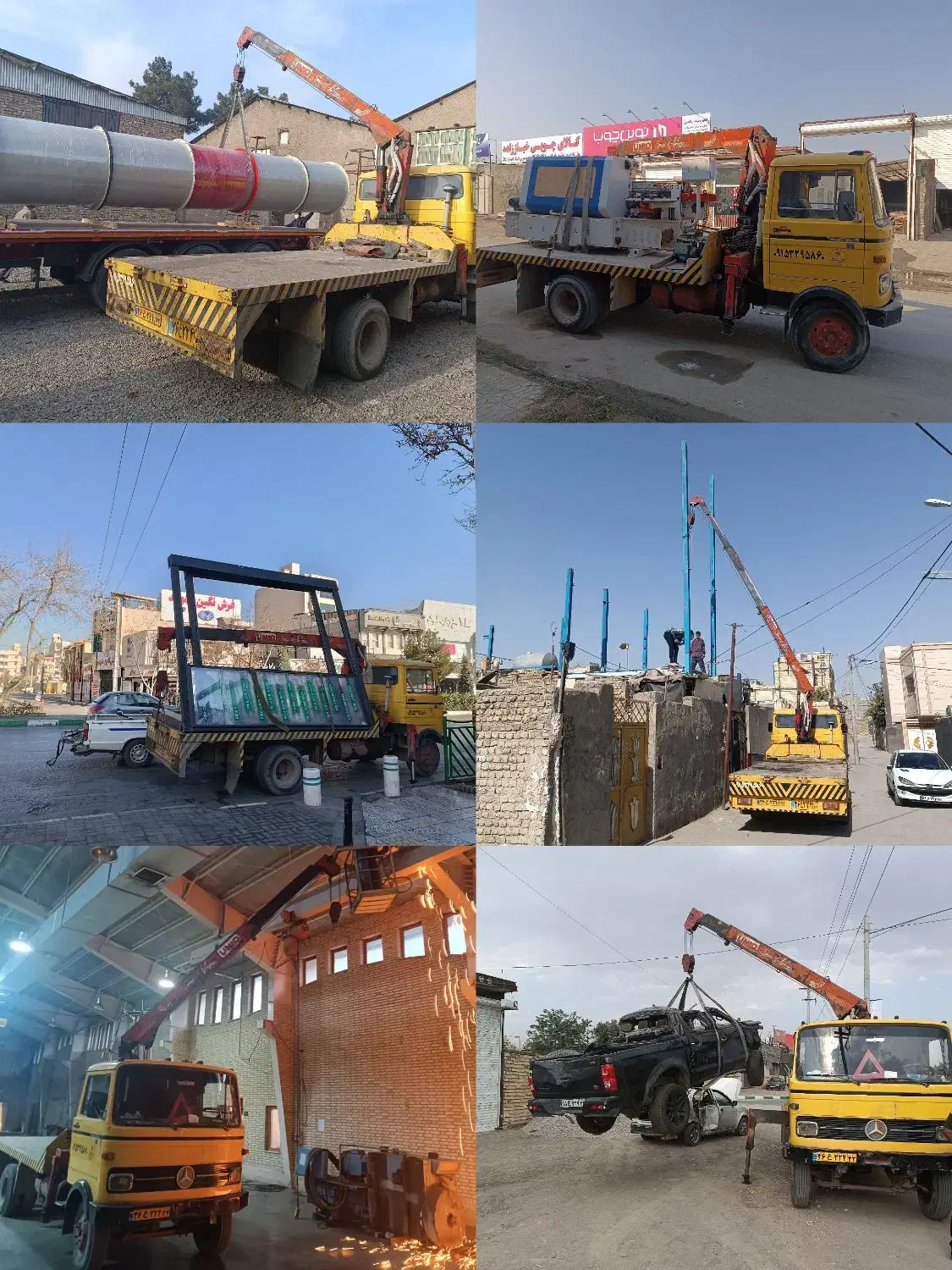 جرثقیل خاور جهت کار|خودرو سنگین|مشهد, توس (بلوار توس)|دیوار
