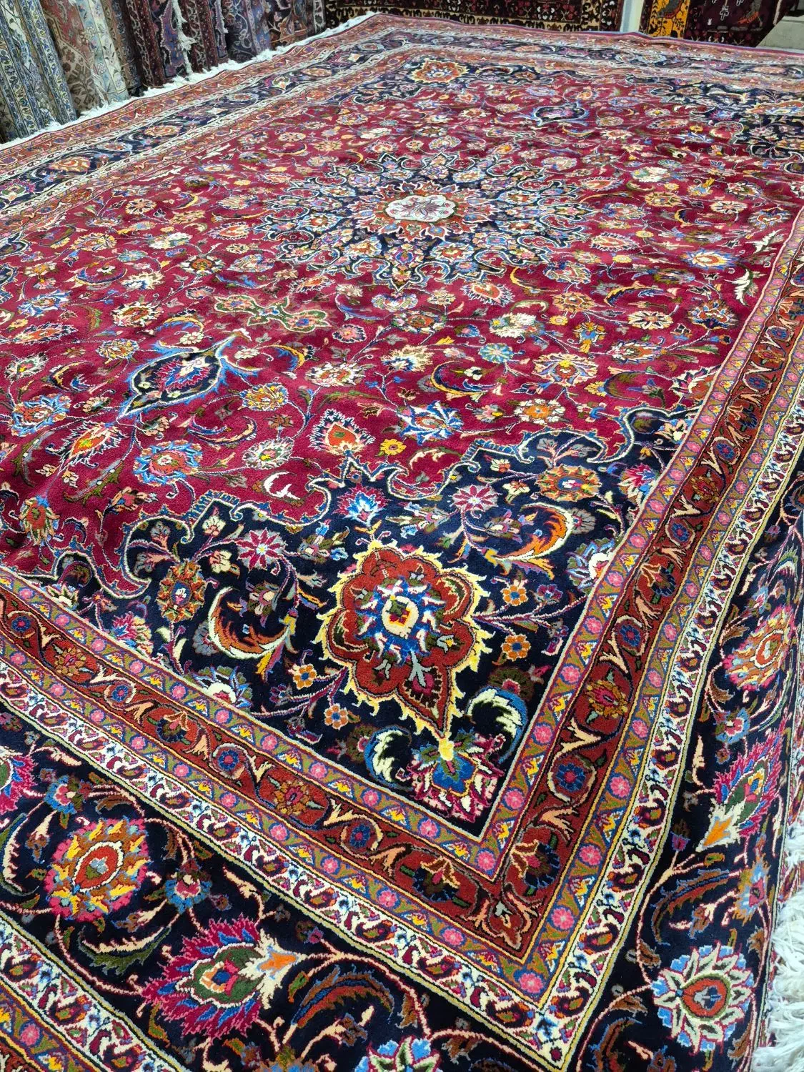 فرش دستباف ۱ جفت ۱۸ متری.گالری فرش ایران|فرش|مشهد, حجت|دیوار