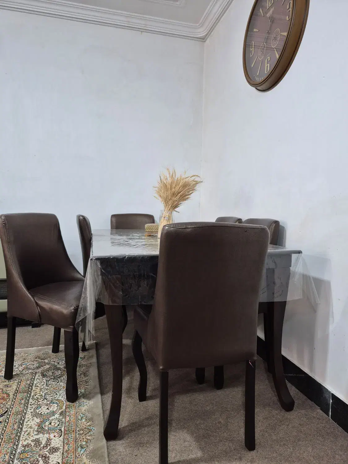میز غذاخوری شش نفره|میز و صندلی غذاخوری|یاسوج, |دیوار